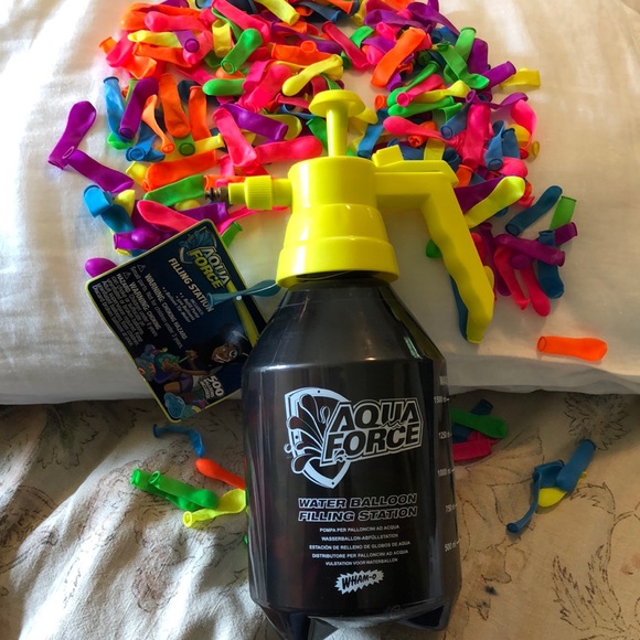 WATER BALOON 500 Balloon WaterBombs KIT Colorful Mini-Balloons + Pump $34 NEW - Picture 15 of 15